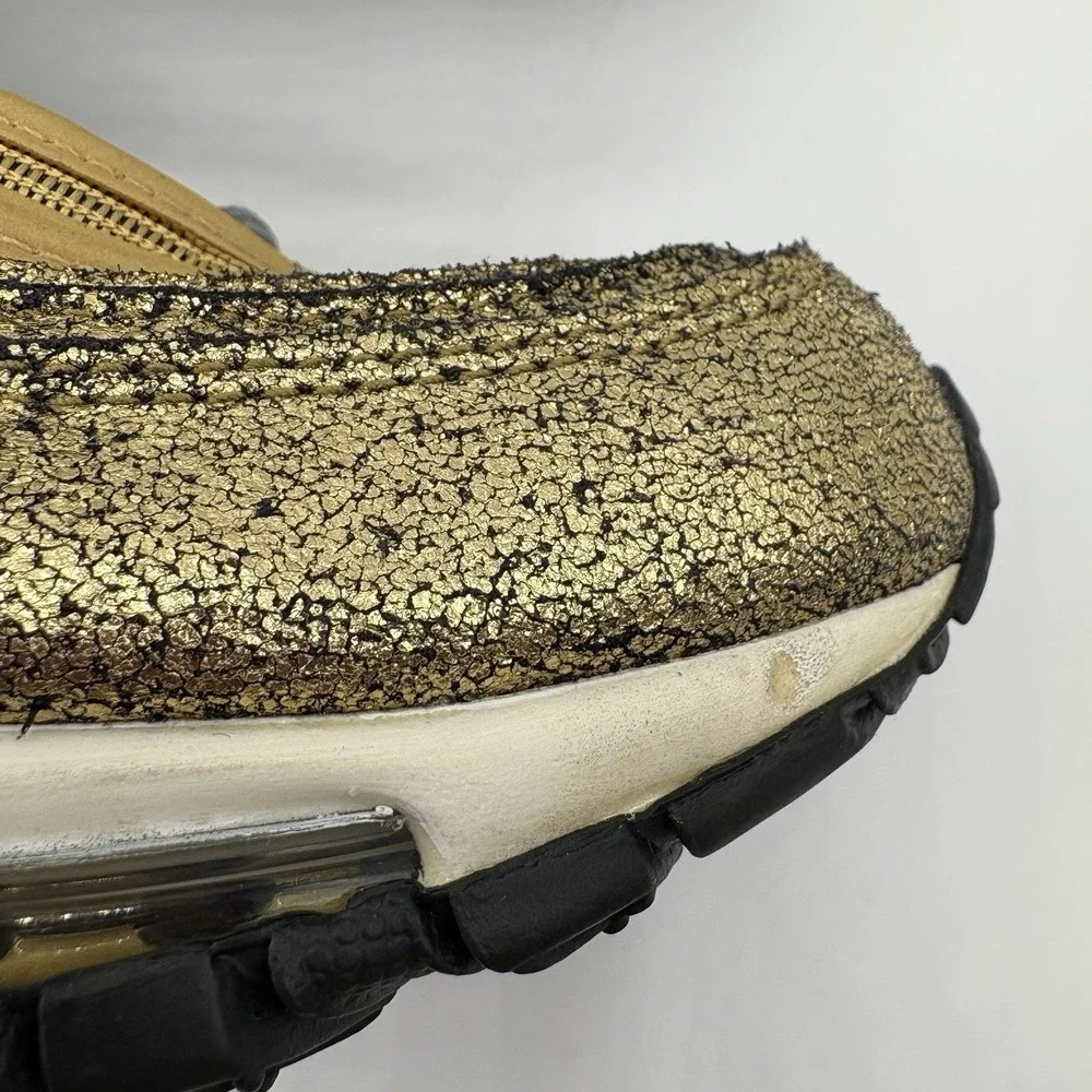 Nike Sneakers Women's GoldAir Max 97 'Cracked Gold' | DO5881 700 2021 Size W‎ 8
